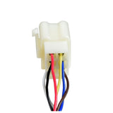 Close-up of the HB2430-TYD6K-FS Razor 6-Wire Throttle & Controller Bundle for the Razor Ground Force Drifter Go Kart (All Versions), showcasing several colored wires and connection points.