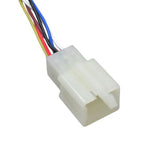 Close-up of the 201C6-3A / HB2430TYD-FS Razor 6-Wire Throttle & Controller Bundle, highlighting the wire connectors and electrical wiring components, replacing discontinued CT-201 and CT-201C6 control modules.