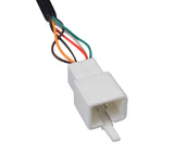 6-Wire Twist-Grip Throttle for the Razor Rambler 16 Electric Mini Bike (Version 1+), featuring a white plug with colorful wires visible, designed for easy plug and play installation.