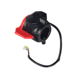 Thumb Brake for the Hover-1 Rally Electric Scooter, featuring a convenient red silicone thumb lever and a 3-wire harness for improved handlebar grip.