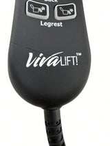 10-Button 5-Pin Replacement Remote Hand Control for Pride VivaLift Lift Chair (Standard & Early Version Viva Lift 2) - (CTL1707190) For Standard & Early Version VivaLift 2 Models (Blemished)