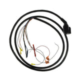Tiller wiring harness for the Rascal 600 Series Mobility Scooter, shown as a black cable with multiple wires visible. Designed for compatibility with various R6 electric scooter models.