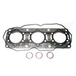 Top End Gasket Set for Arctic Cat Snowmobiles (1980-1995) featuring a circular gasket with a central hole and additional smaller gaskets, ideal for high-performance reed and base gasket cylinder rebuilds.