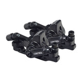 Coreride Brake Caliper for the AOVOPRO ES80 350W Electric Scooter, shown as a black metal part with screws, designed for smooth stopping on the wheel's rotor disc.
