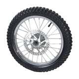 Complete Front Wheel Assembly for the Razor SX500 McGrath Dirt Rocket