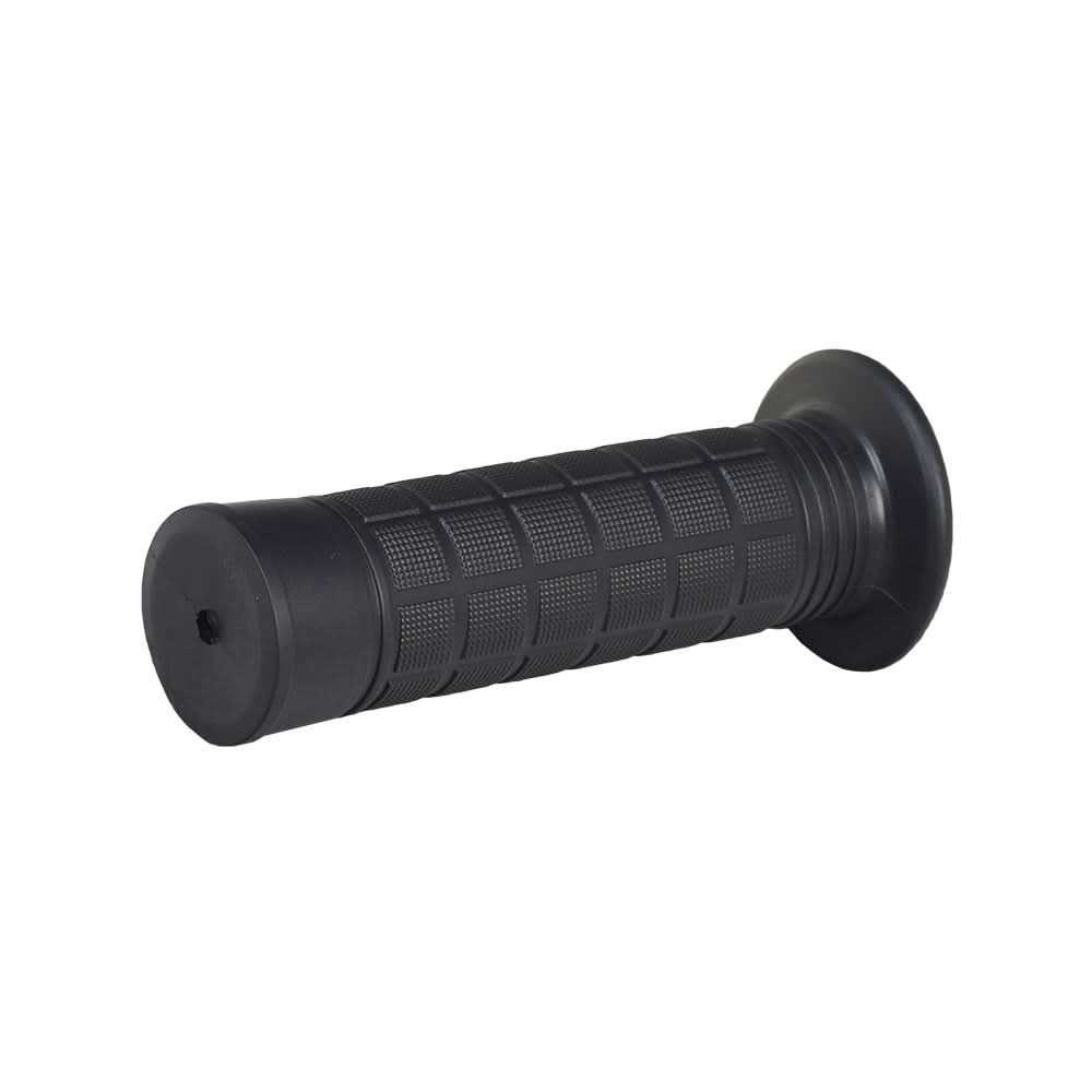 Left Handlebar Grip for the Coleman RB200 212cc Mini Bike Mini Bike, featuring a textured black rubber grip and cylindrical design to ensure secure handling during offroad rides.