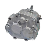 Reverse Gearbox Transmission for Go-Karts with TAV2 Series 30 Torque Converters, featuring a close-up of metal components including screws, bolts, and nuts.