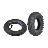 200x50 (8x2) Tire with KF914 Tread for the Razor Dune Buggy, featuring a black rubber body with a distinctive blue stripe, suitable for off-road scooters and includes an optional inner tube.