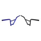 Handlebar for the Mongoose 12 Inch Expo Freestyle Scooter, featuring durable metal construction for reliable steering on rough terrain. Note: Grips, brake levers, and brake cables are not included.