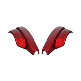 Red Fender for the Golden Compass Sport (GP605) power chair, shown close-up, displaying its smooth, unblemished surface, designed to protect electrical components from dirt and debris.