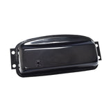 Fuel Gas Tank for 150cc - 250cc Hammerhead Go-Karts, black metal with multiple holes, designed for easy DIY replacement.
