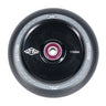 110 mm AO Helium Kick Scooter Wheel featuring a black design with white text, a round center, and pre-installed Titen ABEC 9 bearings.