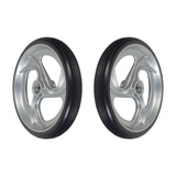 Close-up of the Rear Wheel with Bearing for the Drive Medical Nitro Rollator, showcasing the wheel's detailed structure and bearing assembly. Fits both left and right side configurations for all Nitro series rollators.