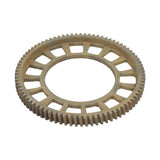 Close-up view of the Clutch Gear with Friction Pads for 48cc/80cc Gas Bicycle Engines, showcasing the intricate metal bevel gear design essential for transferring engine motion to the chain sprocket.