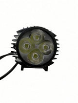 Front of the Hiboy DK1 LED headlight showing four LEDs