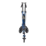 3 Wheel Rollator Rolling Walker with Basket Tray and Pouch