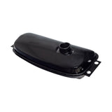 Fuel Gas Tank for 150cc - 250cc Hammerhead Off-Road® & Kandi Go-Karts (Blemished), featuring a black metal body with a cap and a central hole, suitable for various go-kart models.