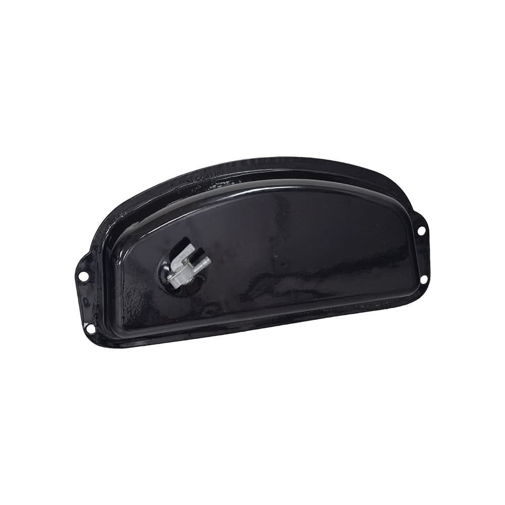 Fuel Gas Tank for 150cc - 250cc Hammerhead Off-Road® & Kandi Go-Karts (Blemished), featuring black metal construction with visible holes, a metal handle, and an included cap.