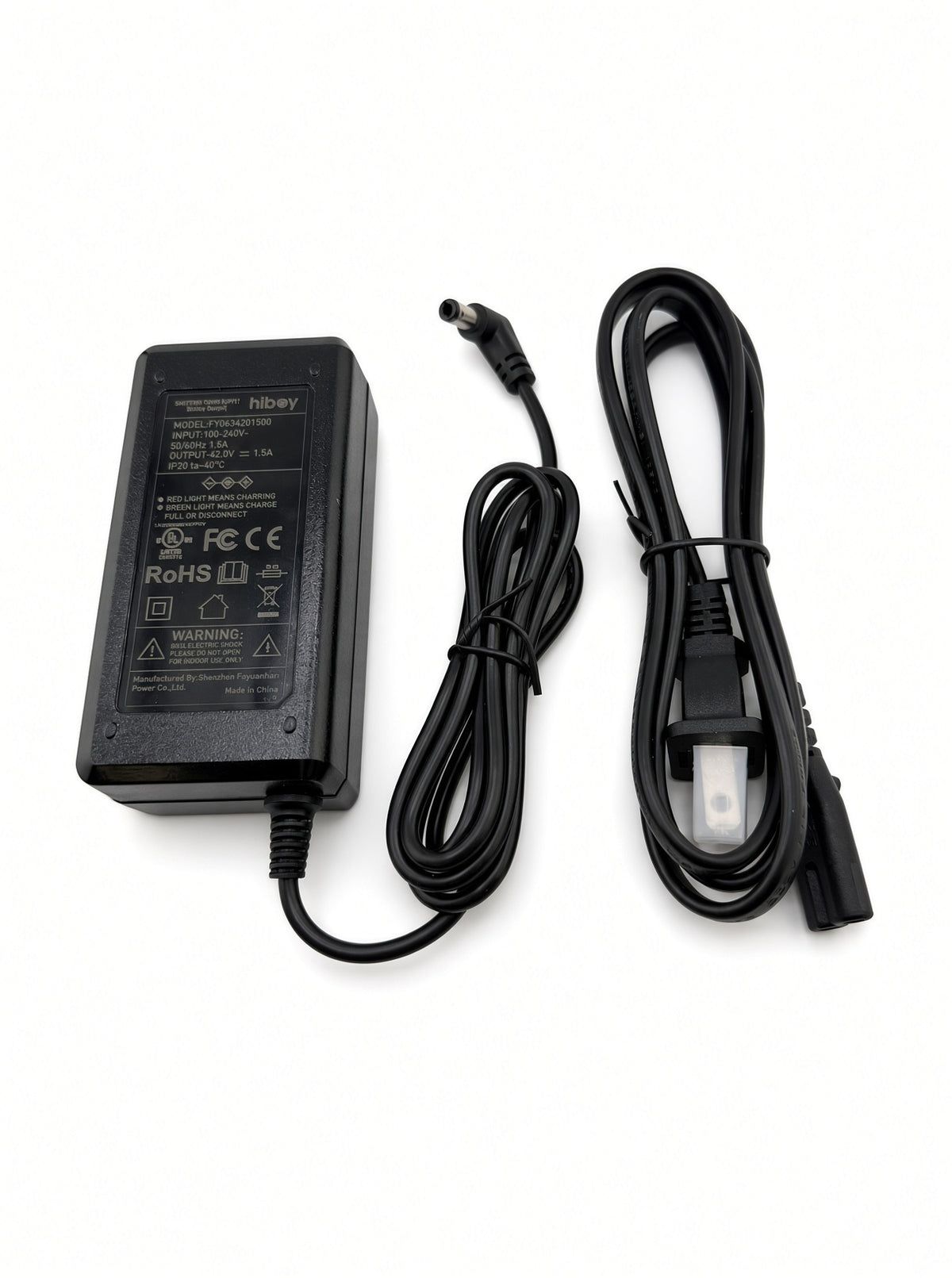 24 Volt 1.5 Amp XLR Battery Charger for Hiboy® DK1 Electric Dirt Bike